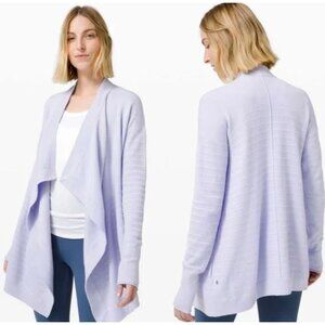 lululemon athletica Light Purple Cardigan Size 12